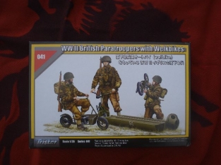 Tristar 35041  WWII British Paratroopers with Welbikes